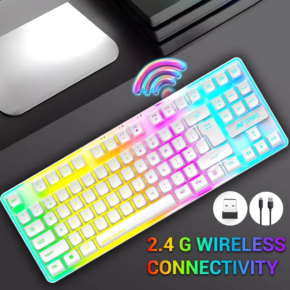 Ant Esports Wireless Gaming Keyboard MK720 Pro V2 RGB view 5